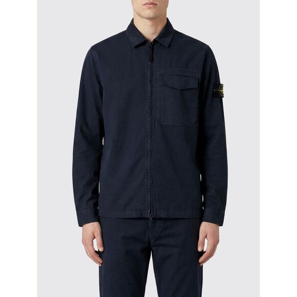 Stone Island Jacket Men Blue